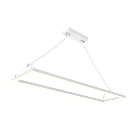 Westgate 48in. LED Power & 3CCT Selectable Suspended Frame Fixture SFL-4FT-60W-MCTP